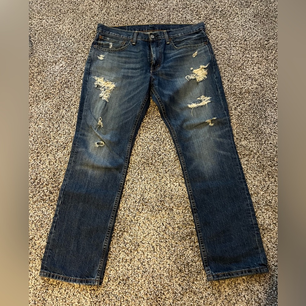 Levi’s 511 Distressed Jeans